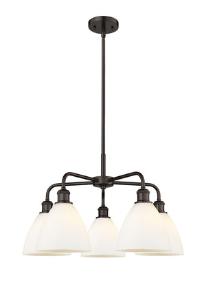 Innovations - 516-5CR-OB-GBD-751 - Five Light Chandelier - Ballston - Oil Rubbed Bronze