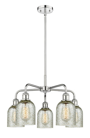 Innovations - 516-5CR-PC-G259 - Five Light Chandelier - Ballston - Polished Chrome