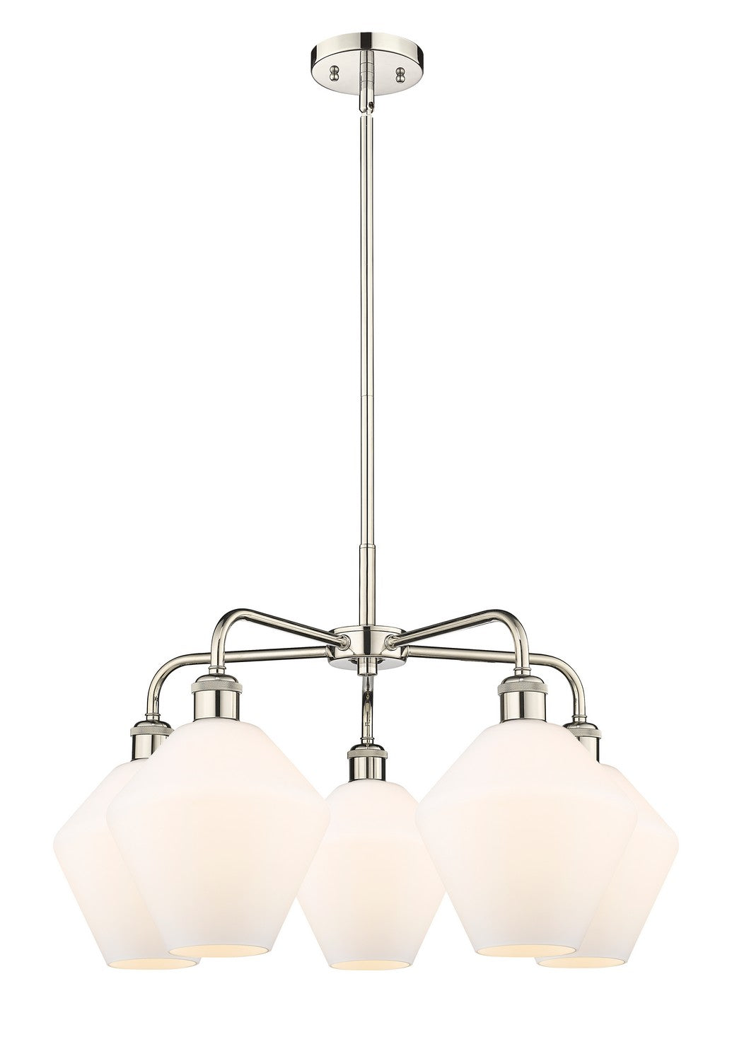 Innovations - 516-5CR-PN-G651-8 - Five Light Chandelier - Ballston - Polished Nickel