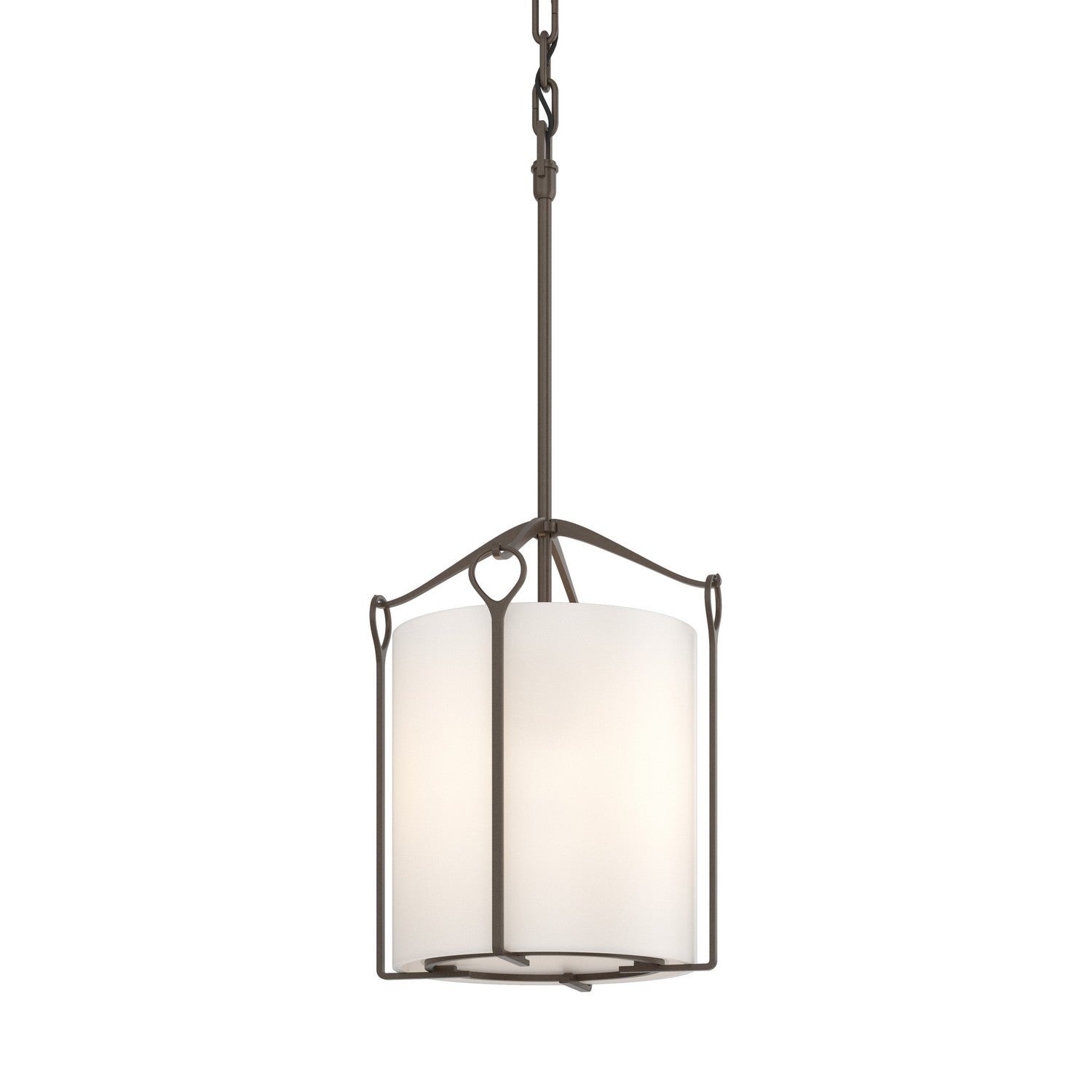 Hubbardton Forge - 104060-SKT-05-GG0137 - Bow Tall Mini Pendant - Bow - Bronze