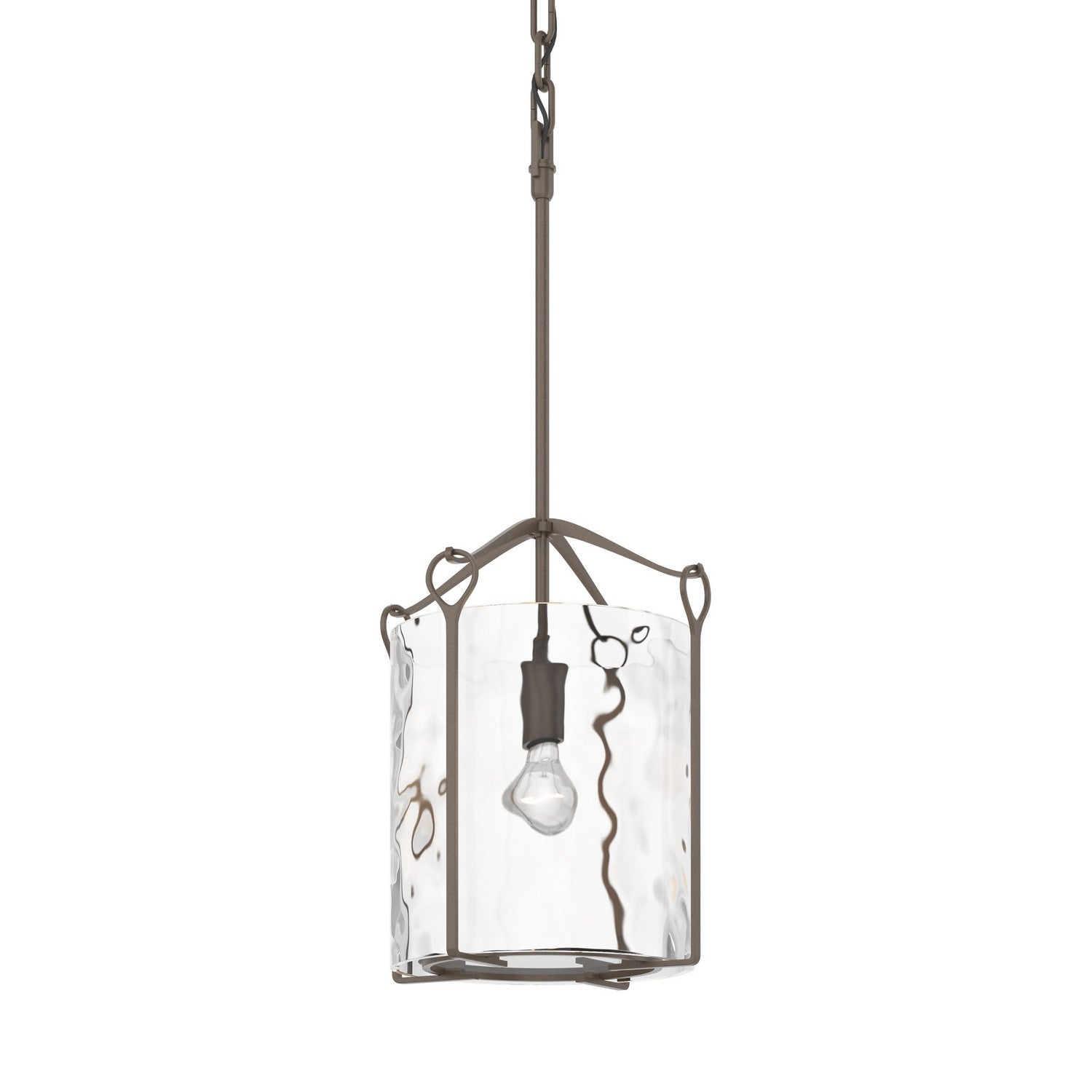 Hubbardton Forge - 104060-SKT-05-LL0137 - Bow Tall Mini Pendant - Bow - Bronze