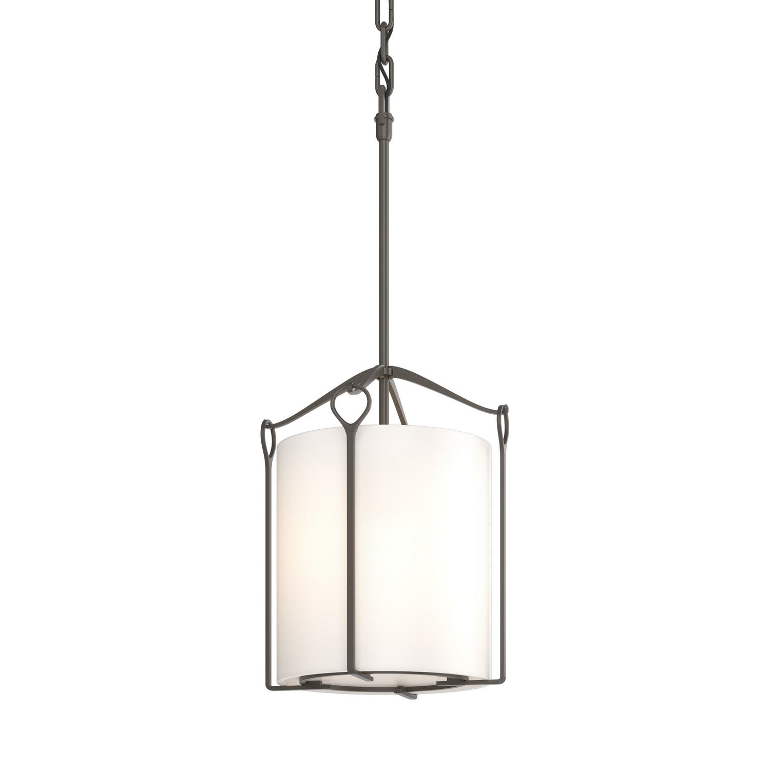 Hubbardton Forge - 104060-SKT-07-GG0137 - Bow Tall Mini Pendant - Bow - Dark Smoke