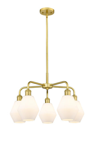 Innovations - 516-5CR-SG-G651-6 - Five Light Chandelier - Ballston - Satin Gold