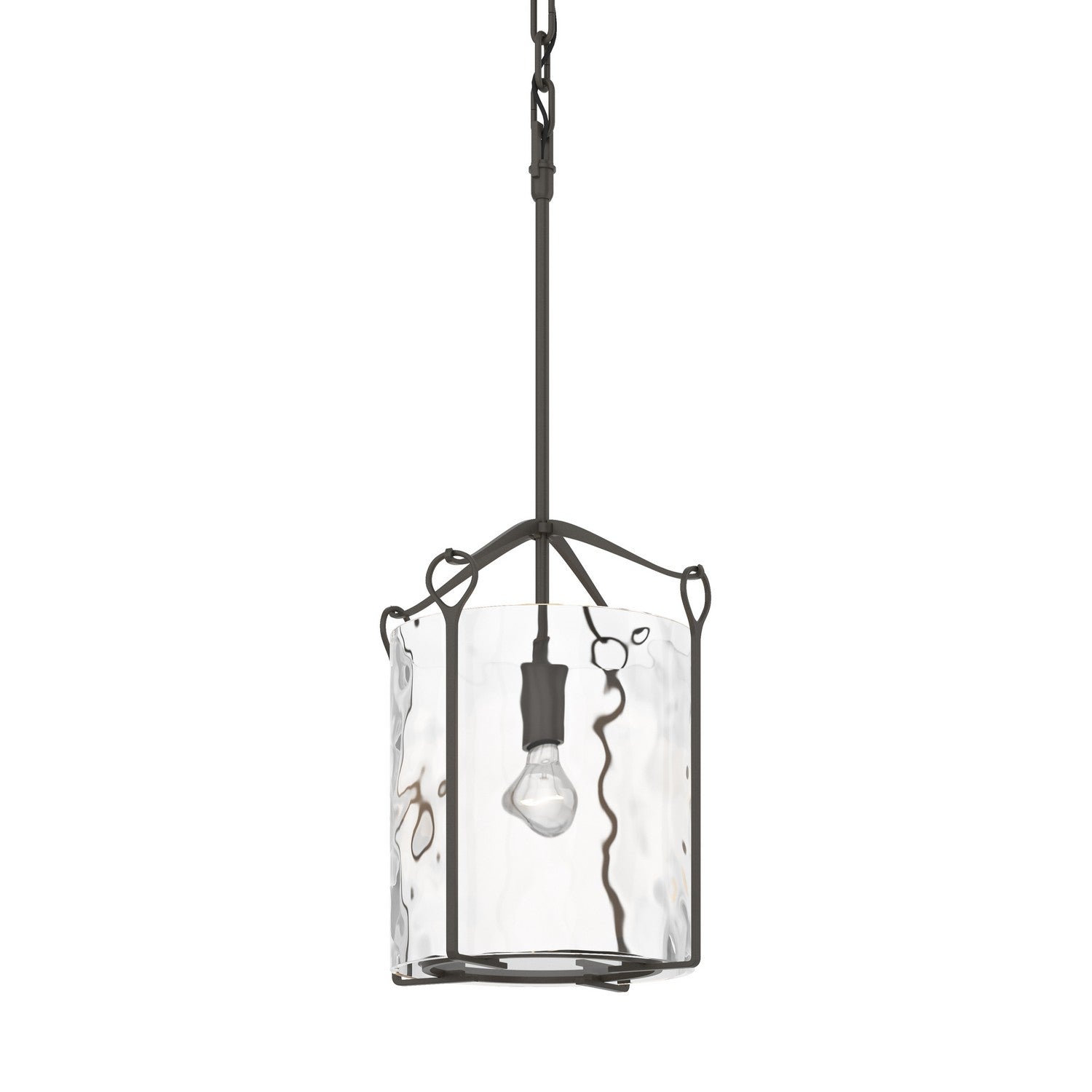 Hubbardton Forge - 104060-SKT-07-LL0137 - Bow Tall Mini Pendant - Bow - Dark Smoke