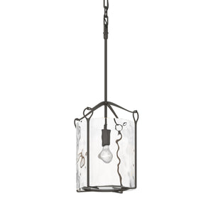 Hubbardton Forge - 104060-SKT-07-LL0137 - One Light Mini Pendant - Bow - Dark Smoke