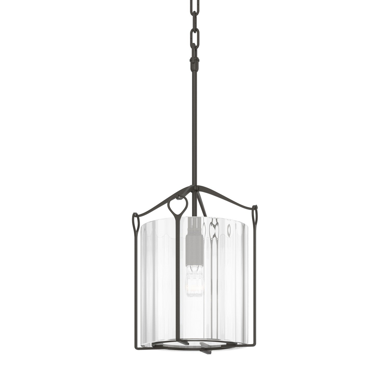 Hubbardton Forge - 104060-SKT-07-ZM0137 - Bow Tall Mini Pendant - Bow - Dark Smoke