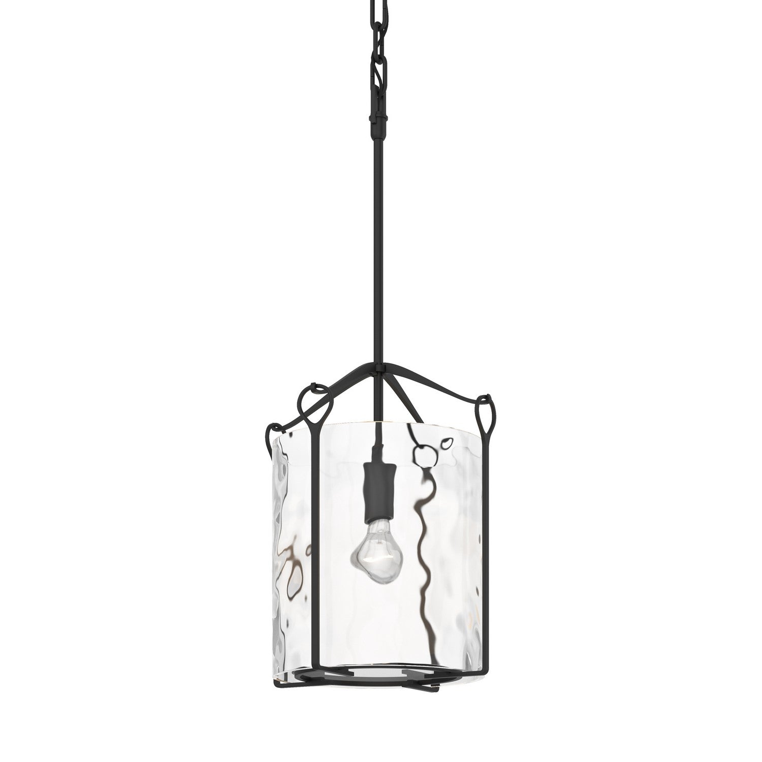 Hubbardton Forge - 104060-SKT-10-LL0137 - Bow Tall Mini Pendant - Bow - Black
