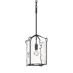 Hubbardton Forge - 104060-SKT-10-LL0137 - One Light Mini Pendant - Bow - Black