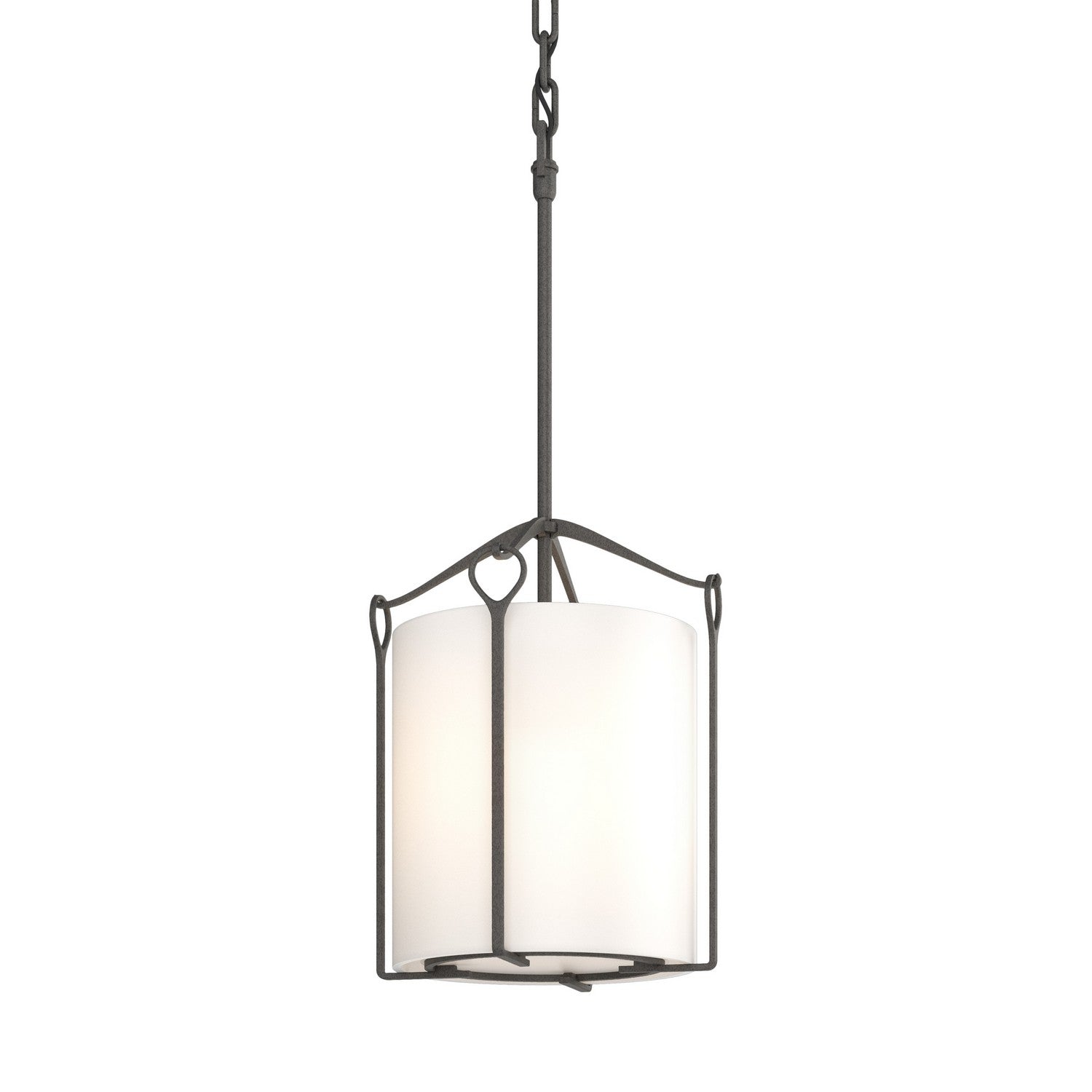 Hubbardton Forge - 104060-SKT-20-GG0137 - Bow Tall Mini Pendant - Bow - Natural Iron