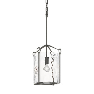 Hubbardton Forge - 104060-SKT-20-LL0137 - One Light Mini Pendant - Bow - Natural Iron