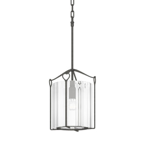 Hubbardton Forge - 104060-SKT-20-ZM0137 - One Light Mini Pendant - Bow - Natural Iron
