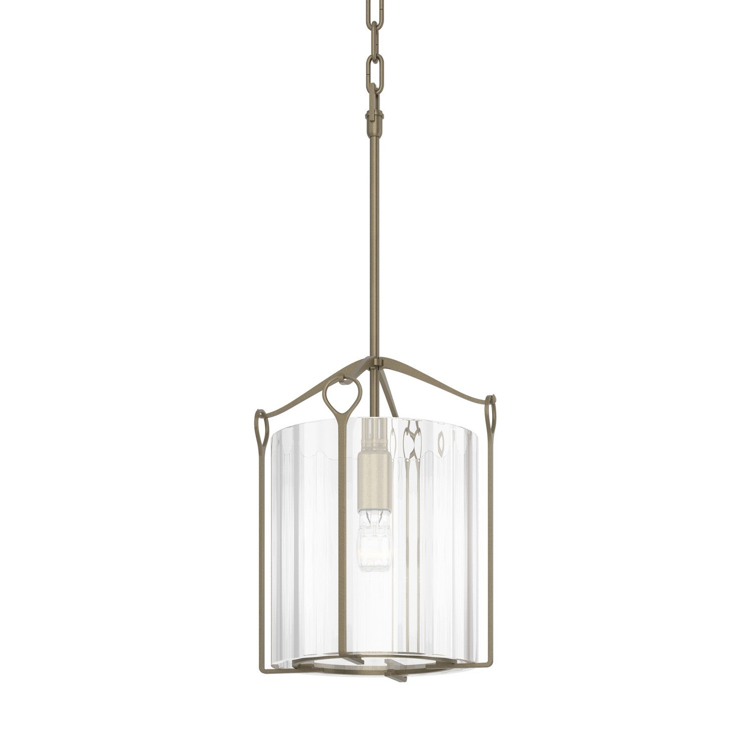 Hubbardton Forge - 104060-SKT-84-ZM0137 - Bow Tall Mini Pendant - Bow - Soft Gold