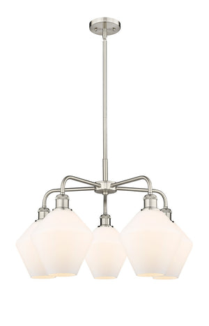 Innovations - 516-5CR-SN-G651-8 - Five Light Chandelier - Ballston - Satin Nickel