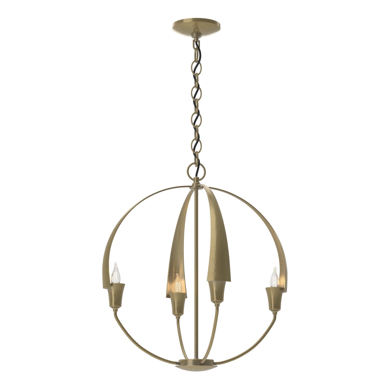 Hubbardton Forge - 104201-SKT-86 - Cirque Small Chandelier - Cirque - Modern Brass
