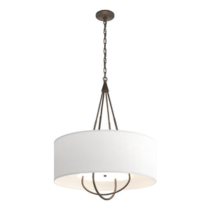Hubbardton Forge - 104230-SKT-05-05-SF2811 - Four Light Pendant - Loop - Bronze