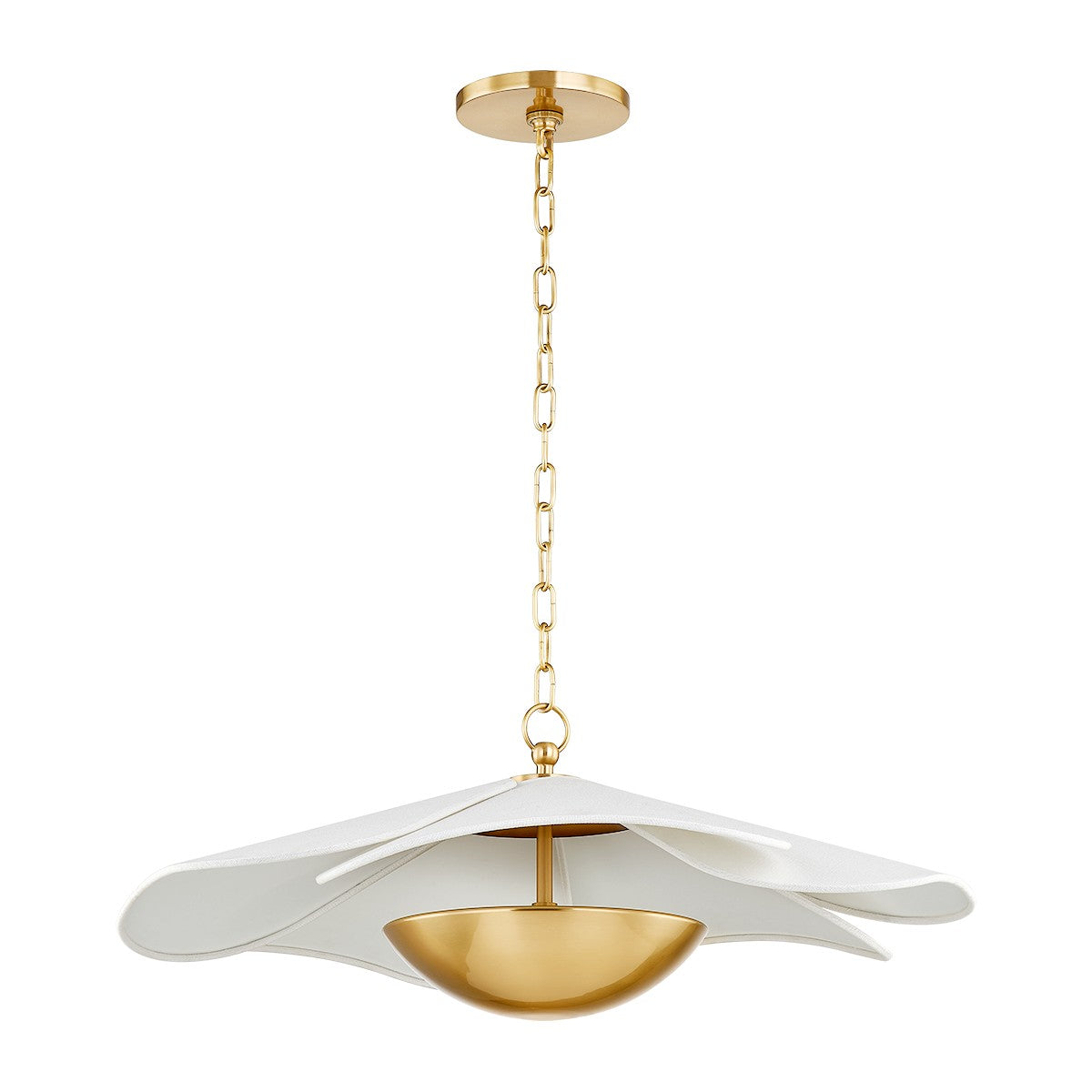 Mitzi - H814701-AGB - LED Pendant - Madeline - Aged Brass