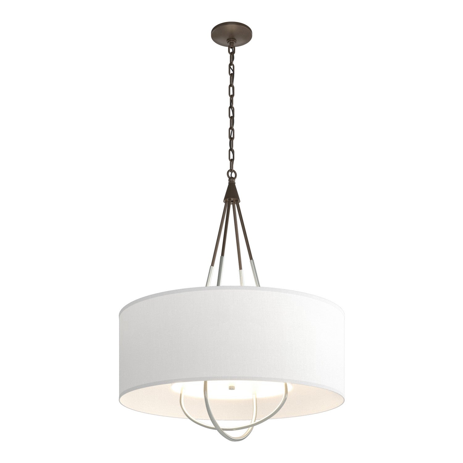 Hubbardton Forge - 104230-SKT-05-82-SF2811 - Loop Pendant - Loop - Bronze