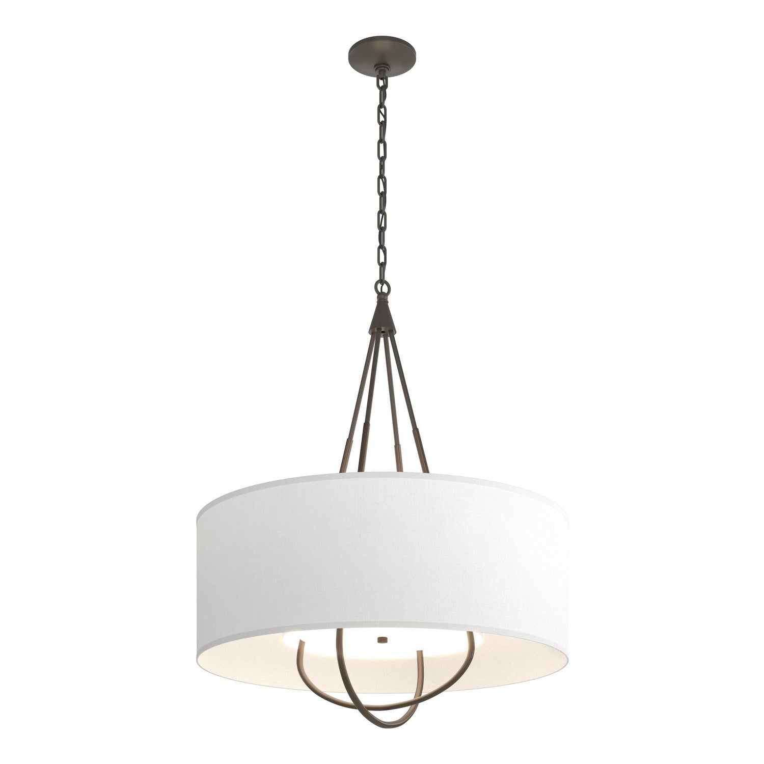 Hubbardton Forge - 104230-SKT-07-05-SF2811 - Loop Pendant - Loop - Dark Smoke