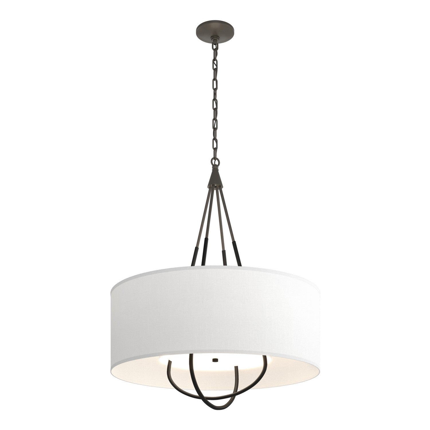 Hubbardton Forge - 104230-SKT-07-10-SF2811 - Loop Pendant - Loop - Dark Smoke