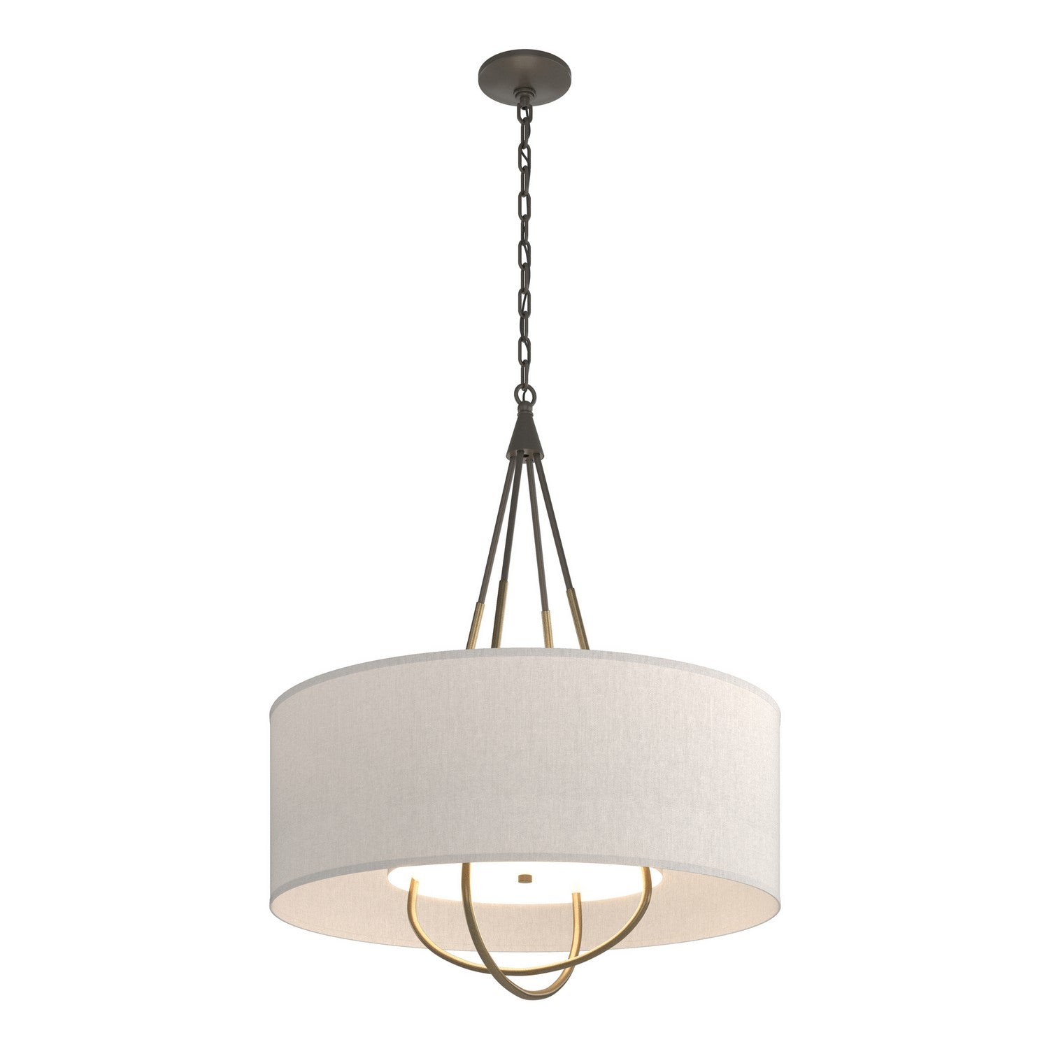 Hubbardton Forge - 104230-SKT-07-84-SE2811 - Loop Pendant - Loop - Dark Smoke