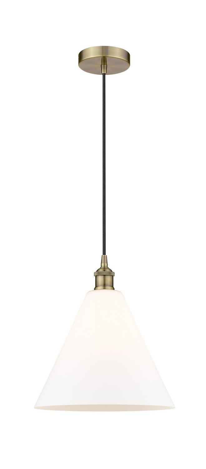 Innovations - 616-1P-AB-GBC-121 - One Light Pendant - Edison - Antique Brass