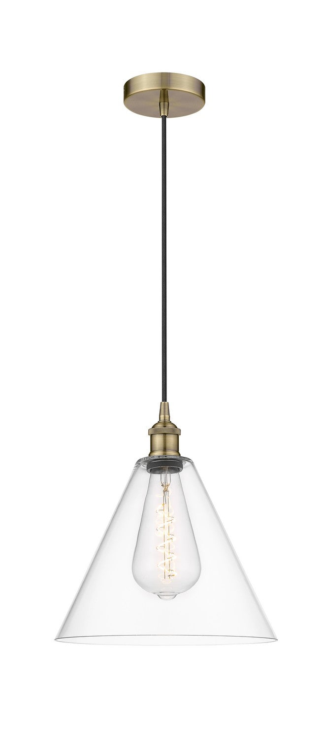 Innovations - 616-1P-AB-GBC-122 - One Light Pendant - Edison - Antique Brass