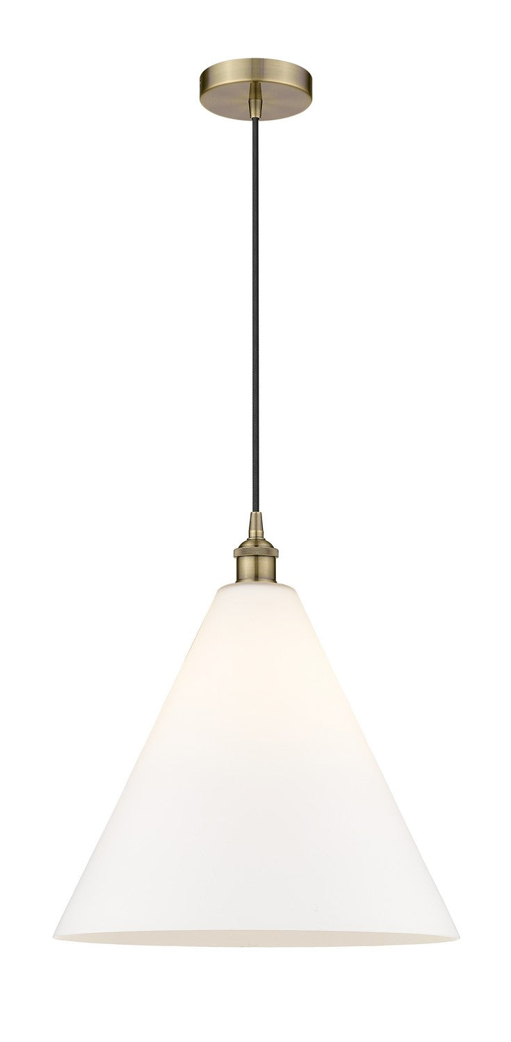 Innovations - 616-1P-AB-GBC-161 - One Light Pendant - Edison - Antique Brass