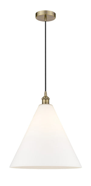 Innovations - 616-1P-AB-GBC-161 - One Light Pendant - Edison - Antique Brass