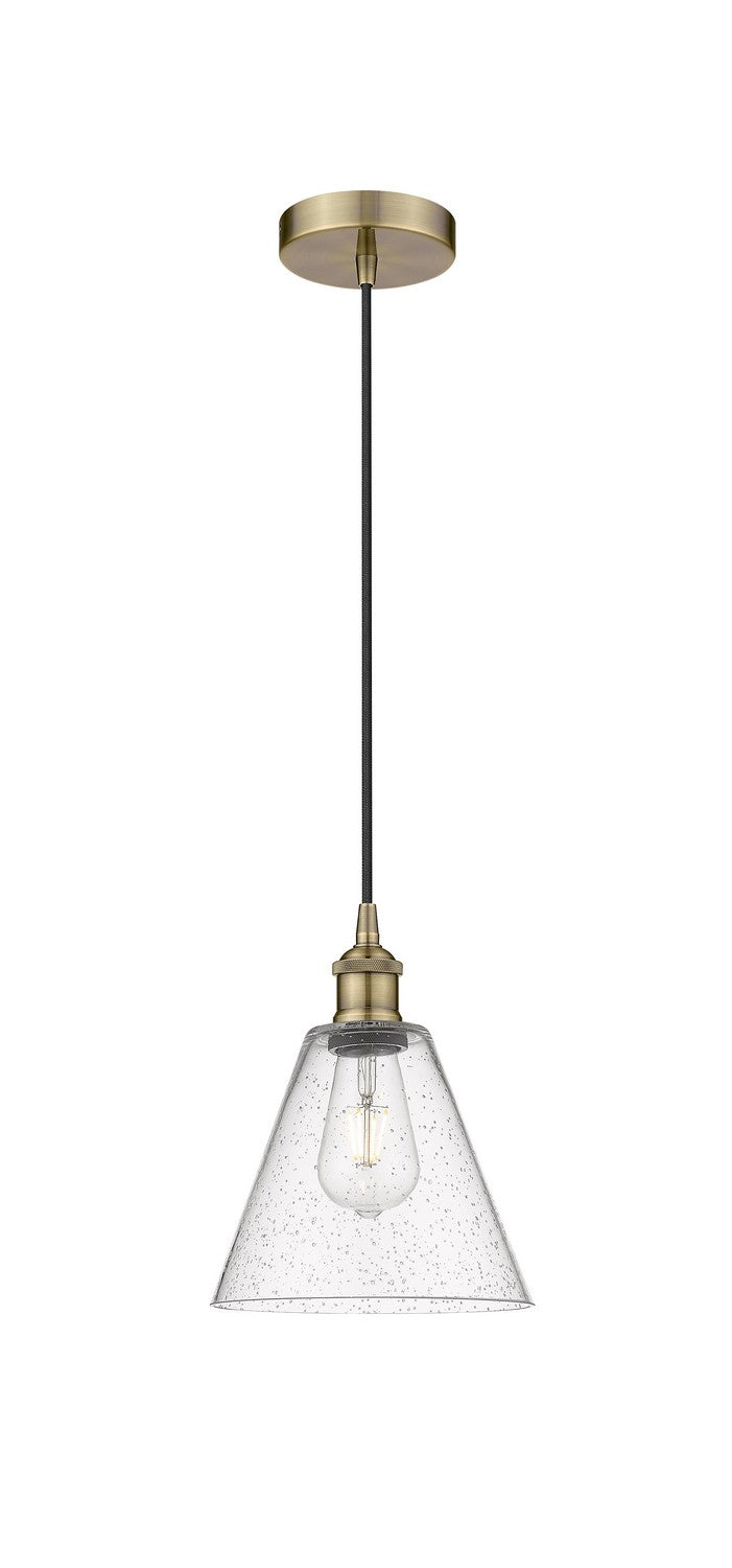 Innovations - 616-1P-AB-GBC-84 - One Light Pendant - Edison - Antique Brass