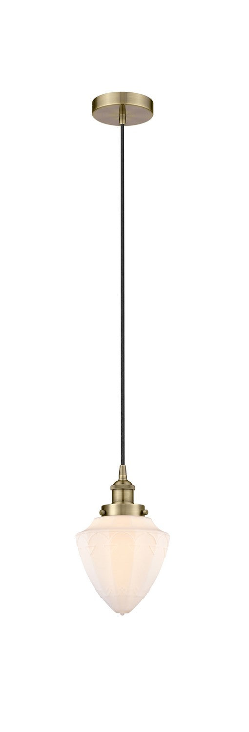 Innovations - 616-1PH-AB-G661-7 - One Light Pendant - Edison - Antique Brass