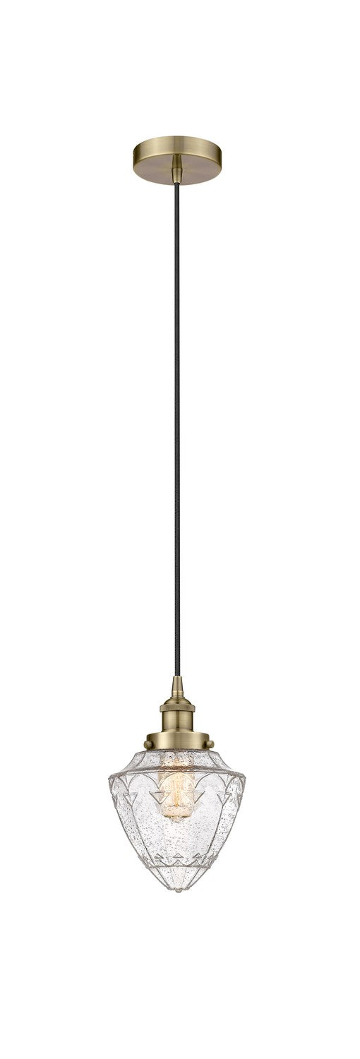 Innovations - 616-1PH-AB-G664-7 - One Light Pendant - Edison - Antique Brass