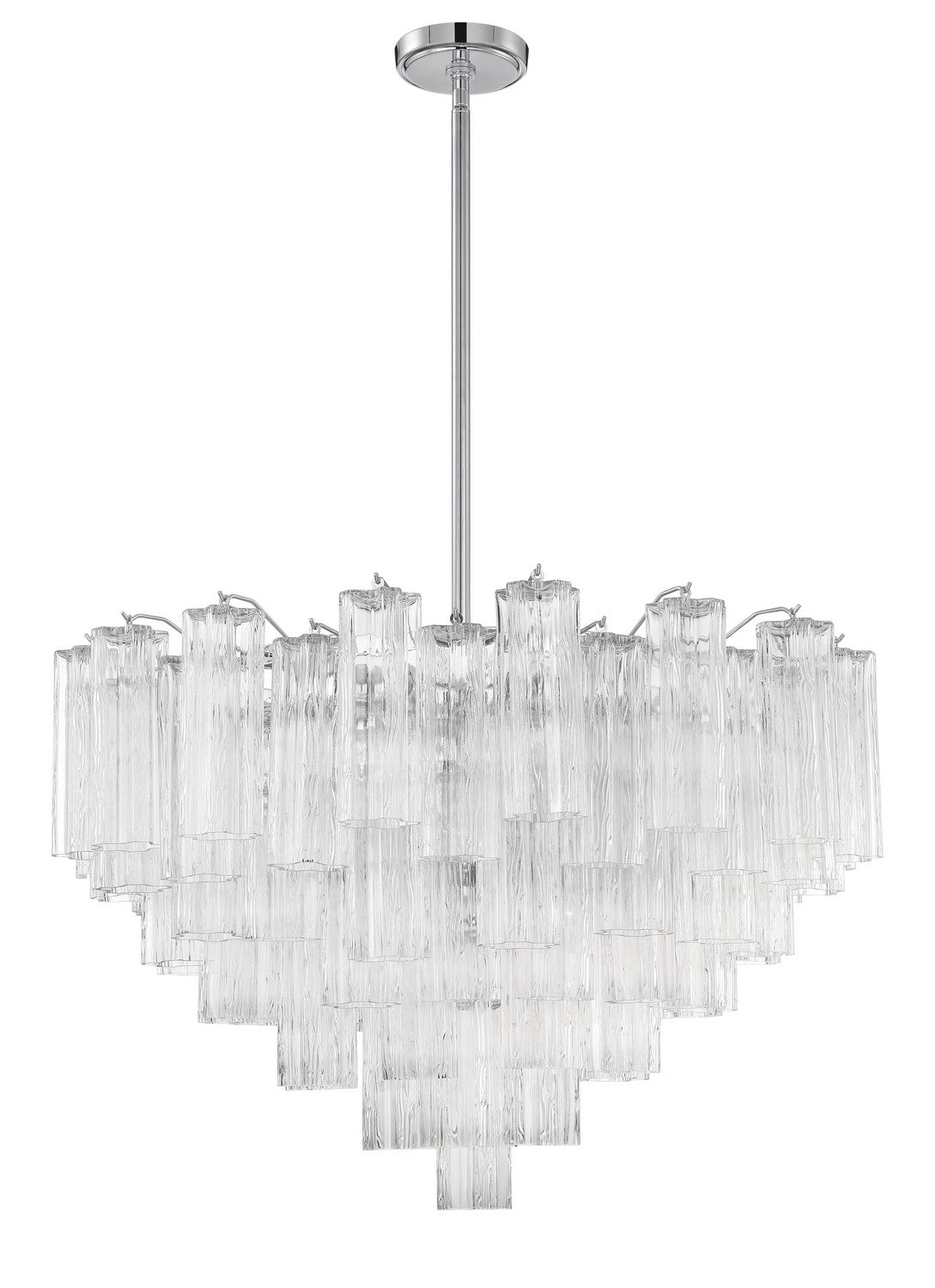 Crystorama - ADD-316-CH-CL - 16 Light Chandelier - Addis - Polished Chrome