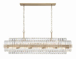 Crystorama - HAY-1417-AG - 16 Light Chandelier - Hayes - Aged Brass