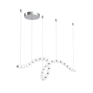 Alora - CH321508CH - LED Chandelier - Akoya - Chrome