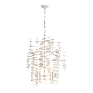 Alora - CH340041MW - 16 Light Chandelier - Yukari - Matte White