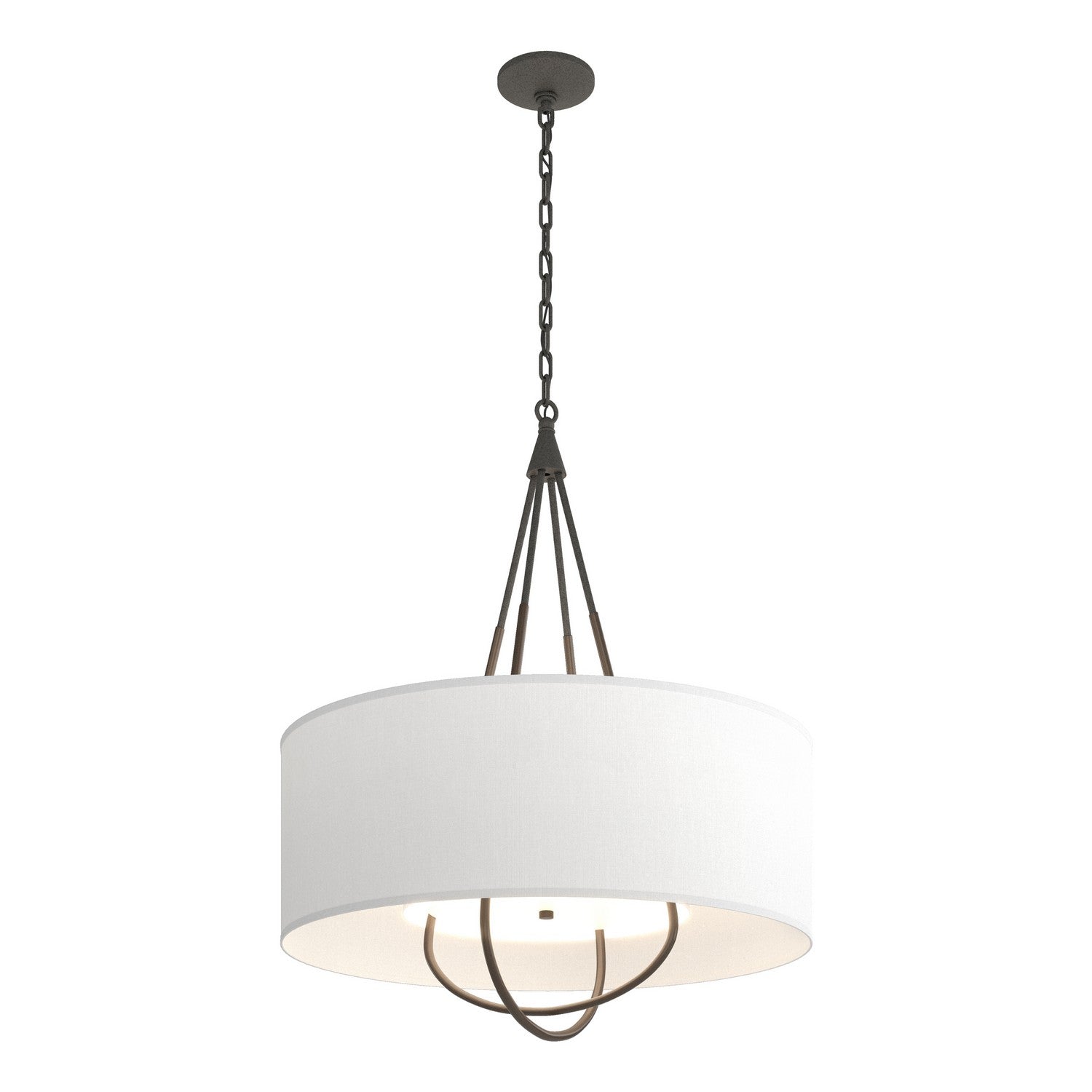 Hubbardton Forge - 104230-SKT-20-05-SF2811 - Loop Pendant - Loop - Natural Iron