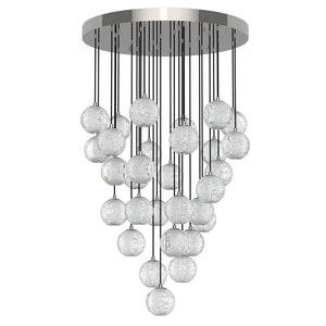 Alora - MP321230PN - LED Lantern - Marni - Polished Nickel