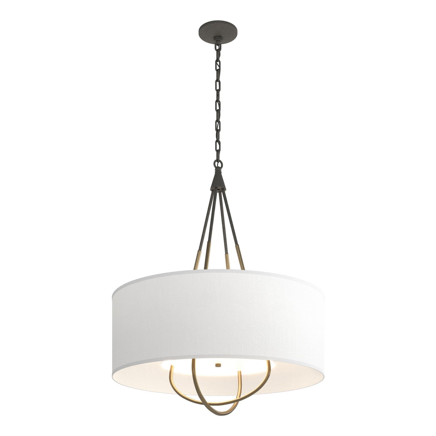Hubbardton Forge - 104230-SKT-20-84-SF2811 - Loop Pendant - Loop - Natural Iron