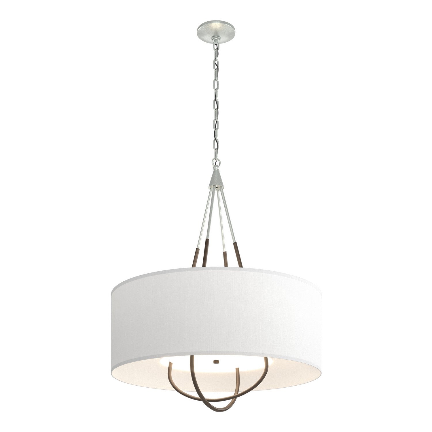 Hubbardton Forge - 104230-SKT-82-05-SF2811 - Loop Pendant - Loop - Vintage Platinum