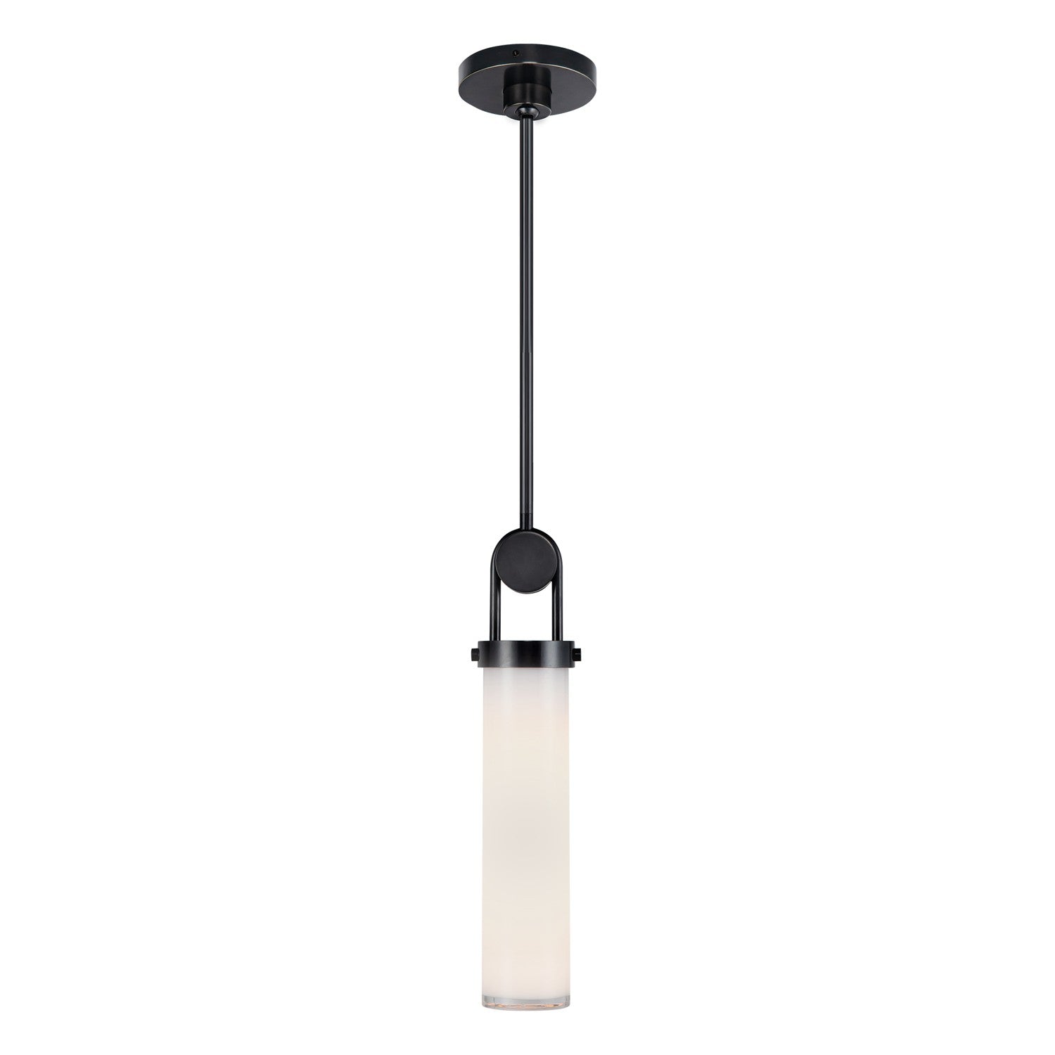 Alora - PD355015UBGO - One Light Pendant - Wynwood - Urban Bronze/Glossy Opal