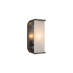 Alora - WV327010UBAR - One Light Wall Sconce - Abbott - Urban Bronze/Alabaster