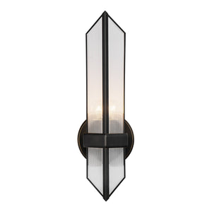 Alora - WV332904UBCR - One Light Wall Sconce - Cairo - Ribbed Glass/Urban Bronze