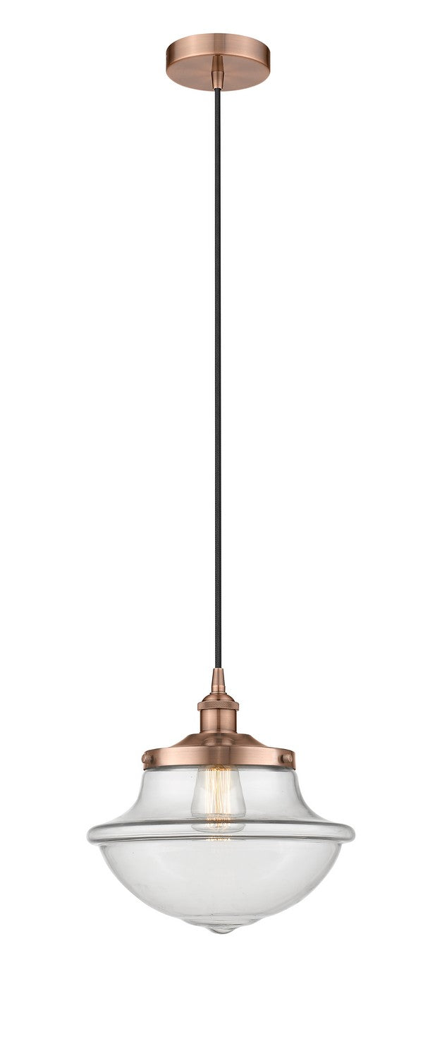 Innovations - 616-1PH-AC-G542 - One Light Pendant - Edison - Antique Copper