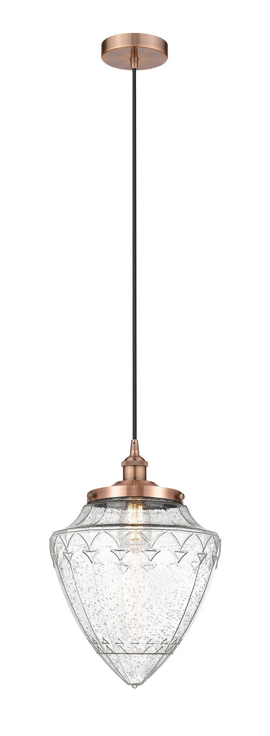 Innovations - 616-1PH-AC-G664-12 - One Light Pendant - Edison - Antique Copper