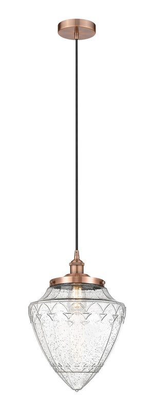 Innovations - 616-1PH-AC-G664-12 - One Light Pendant - Edison - Antique Copper