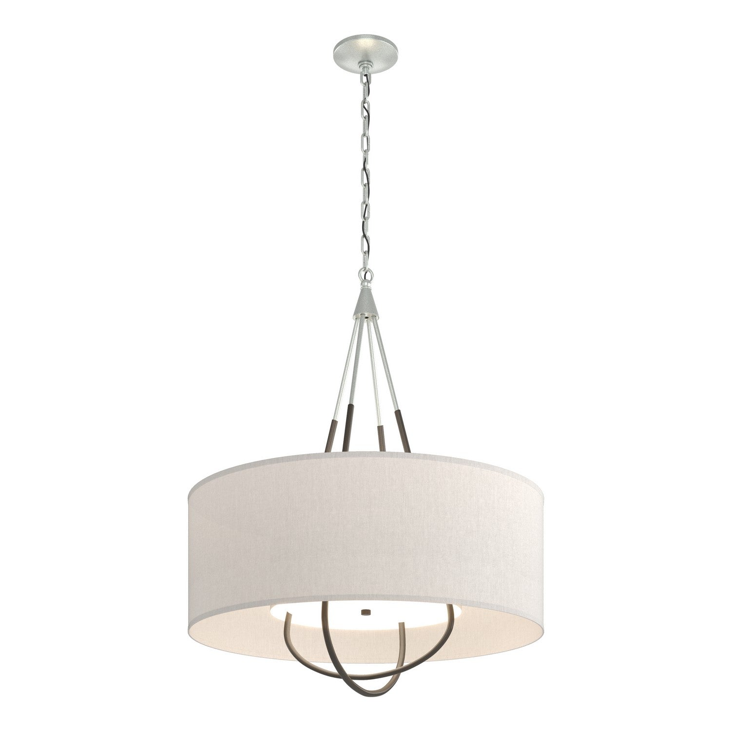 Hubbardton Forge - 104230-SKT-82-07-SE2811 - Loop Pendant - Loop - Vintage Platinum