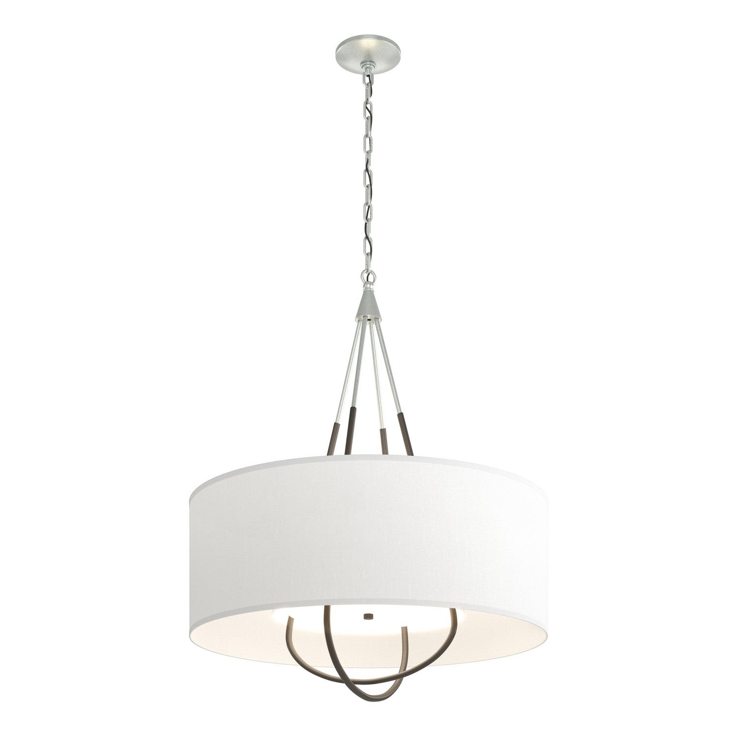 Hubbardton Forge - 104230-SKT-82-07-SF2811 - Loop Pendant - Loop - Vintage Platinum