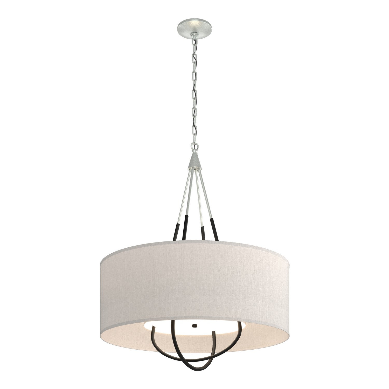 Hubbardton Forge - 104230-SKT-82-10-SE2811 - Loop Pendant - Loop - Vintage Platinum