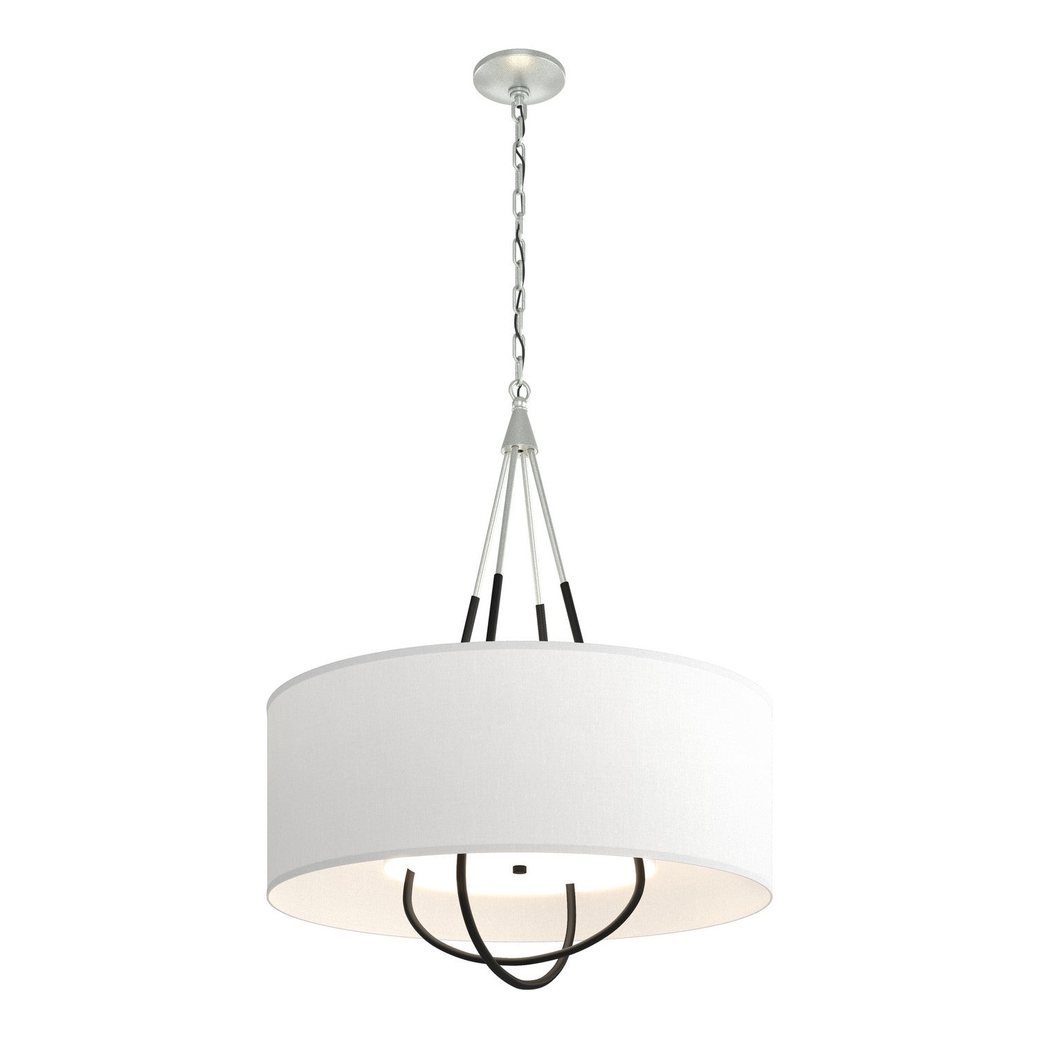 Hubbardton Forge - 104230-SKT-82-10-SF2811 - Loop Pendant - Loop - Vintage Platinum