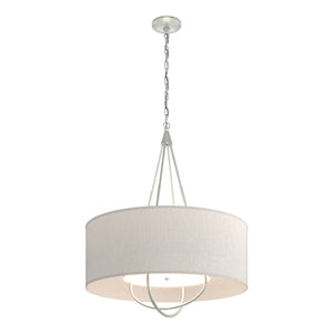 Hubbardton Forge - 104230-SKT-82-82-SE2811 - Four Light Pendant - Loop - Vintage Platinum